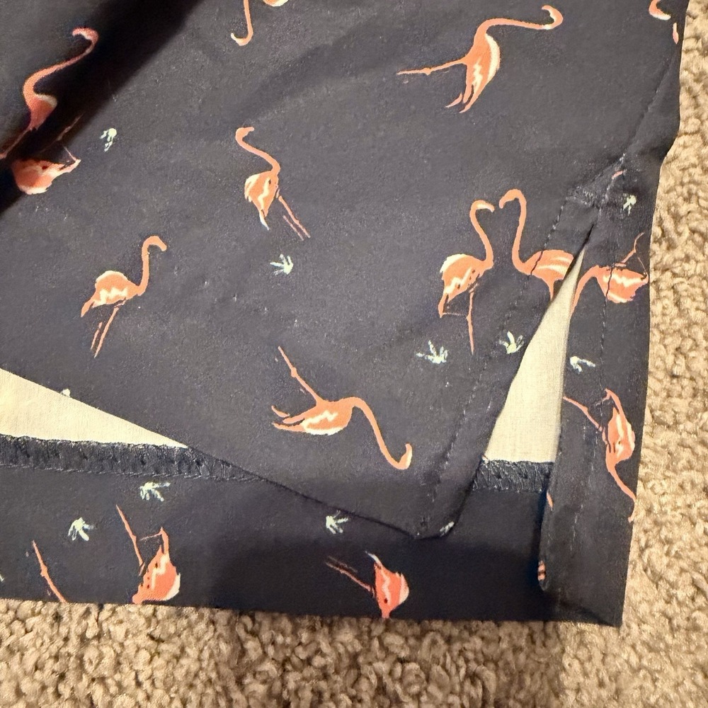 Flirty Women's Fun Flamingo Print IZOD Golf Skort Athleisure Size 14 - Picture 6 of 16